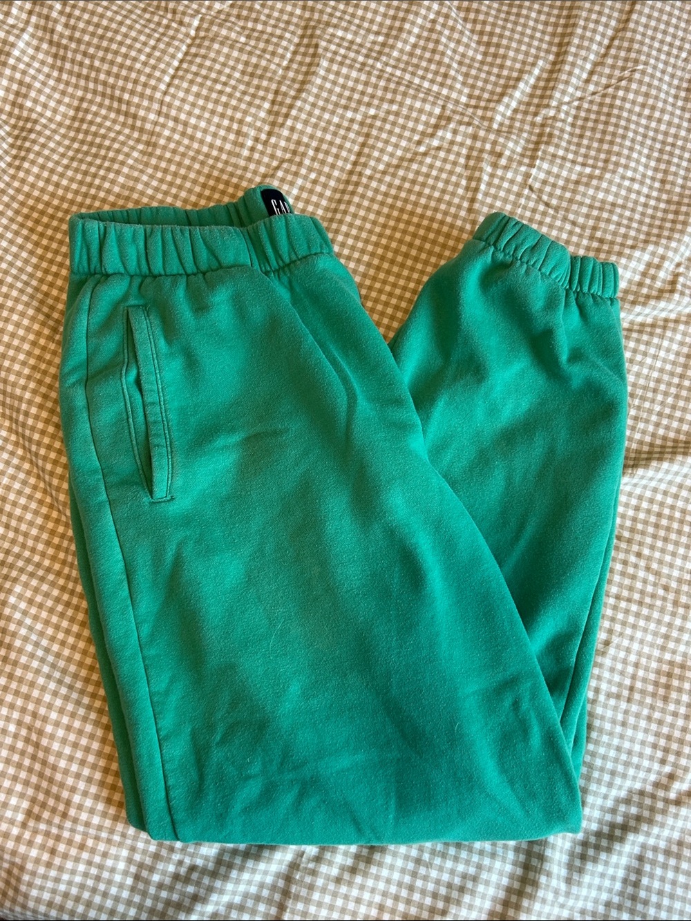 GAP Bright Green Straight Leg Joggers